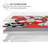 Looney Tunes Wile E Coyote Red Stripes MacBook Pro 15in (2016-19) Case plus Skin