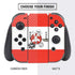 Looney Tunes Wile E Coyote Red Stripes Nintendo Switch Bundle Skin