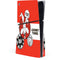 Looney Tunes Wile E Coyote Red Stripes PS5 Slim Disk Console Skin