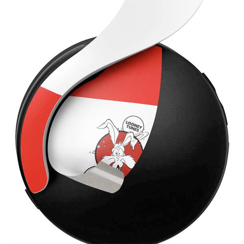 Looney Tunes Wile E Coyote Red Stripes PULSE 3D Wireless Headset for PS5 Skin