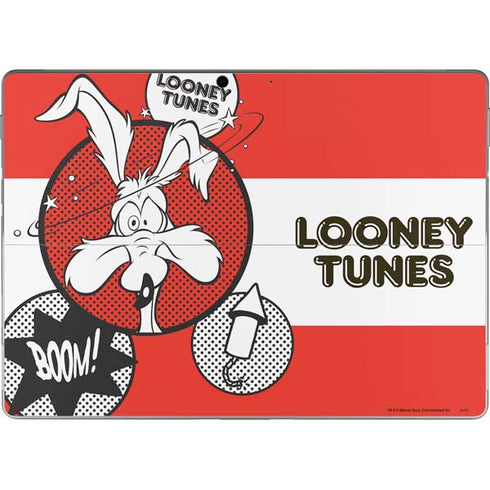 Looney Tunes Wile E Coyote Red Stripes Surface Pro 9 Skin