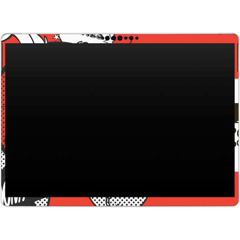 Looney Tunes Wile E Coyote Red Stripes Surface Pro 9 Skin