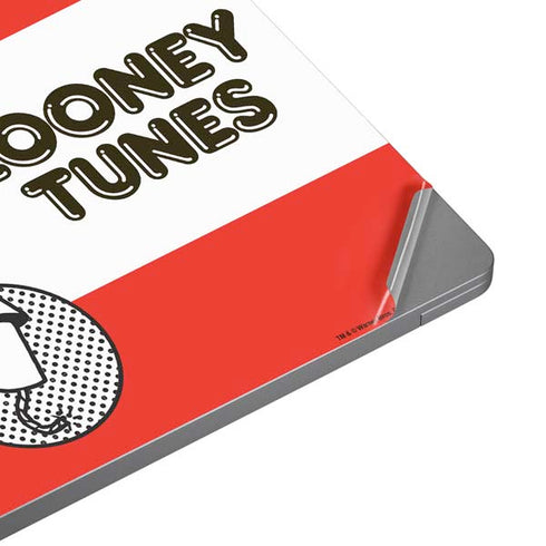 Looney Tunes Wile E Coyote Red Stripes Universal Laptop 15in (12.2 x 8.8in) Skin