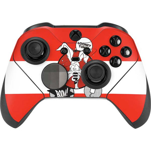 Looney Tunes Wile E Coyote Red Stripes Xbox Elite Wireless Controller Series 2 Skin