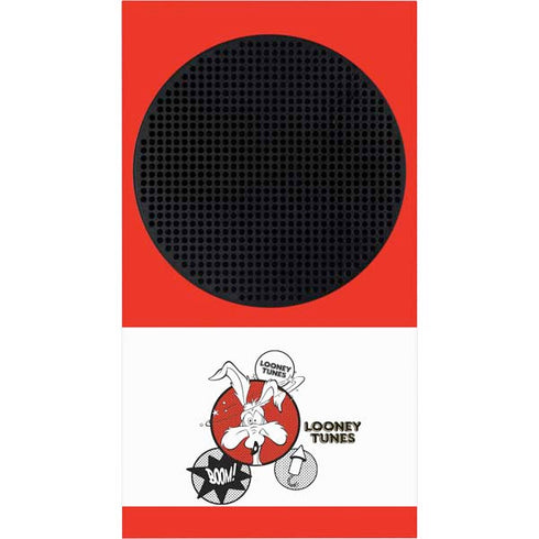 Looney Tunes Wile E Coyote Red Stripes Xbox Series S Skins