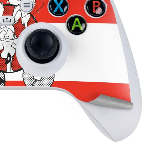 Looney Tunes Wile E Coyote Red Stripes Xbox Series S Bundle Skin