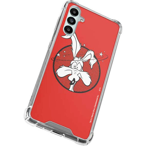 Looney Tunes Wile E Coyote Stars Galaxy A14 5G Clear Case