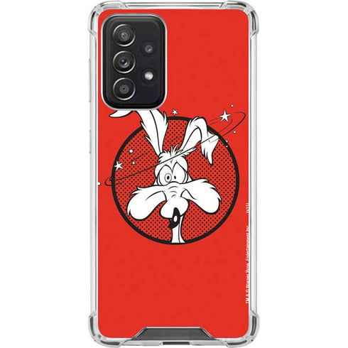 Looney Tunes Wile E Coyote Stars Galaxy A52 5G Clear Case