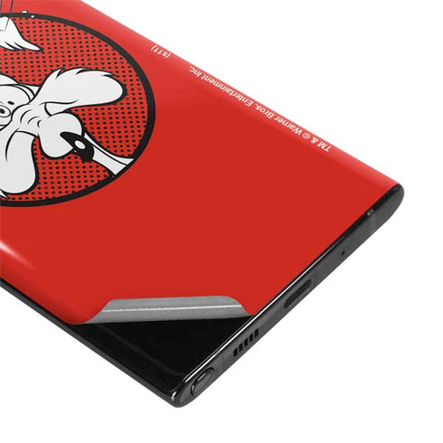 Looney Tunes Wile E Coyote Stars Galaxy Note 10 Skin