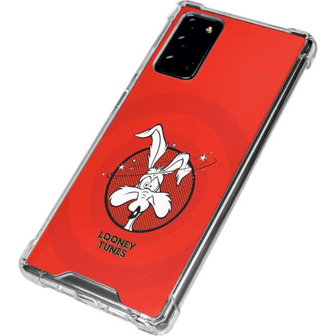Looney Tunes Wile E Coyote Stars Galaxy Note20 5G Clear Case