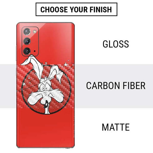 Looney Tunes Wile E Coyote Stars Galaxy Note20 5G Skin