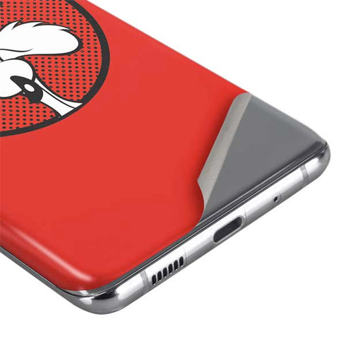 Looney Tunes Wile E Coyote Stars Galaxy S20 Plus Skin