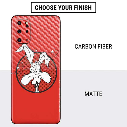 Looney Tunes Wile E Coyote Stars Galaxy S20 Plus Skin