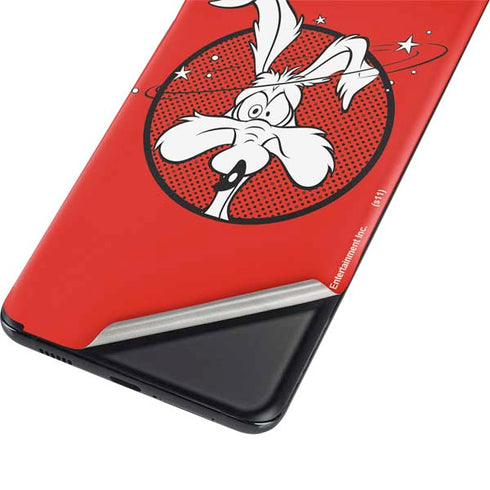 Looney Tunes Wile E Coyote Stars Galaxy S21 Plus 5G Skin