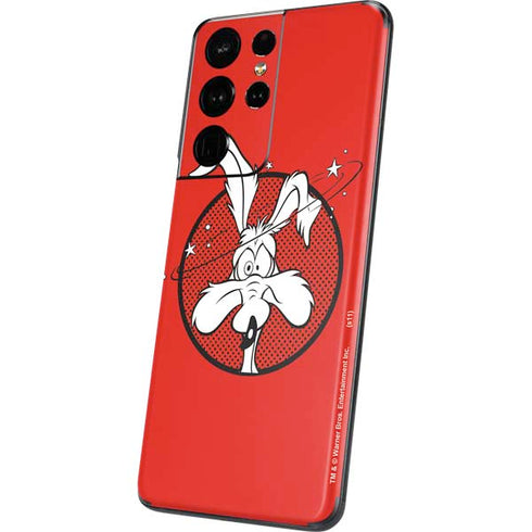 Looney Tunes Wile E Coyote Stars Galaxy S21 Ultra 5G Skin