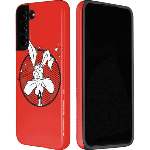 Looney Tunes Wile E Coyote Stars Galaxy S22 Plus Pro Case