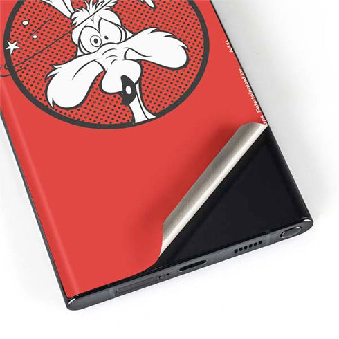 Looney Tunes Wile E Coyote Stars Galaxy S22 Ultra Skin
