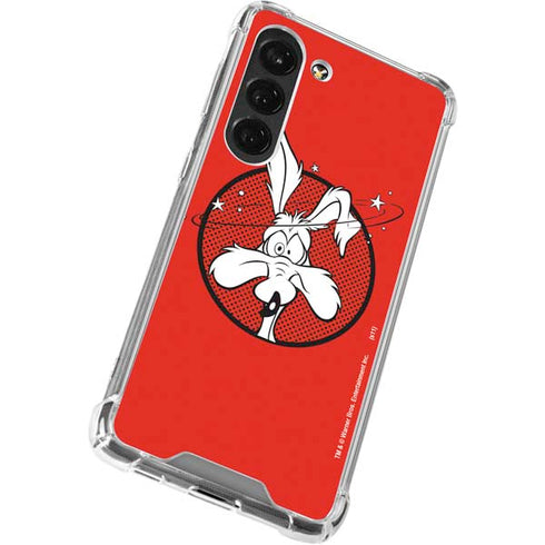 Looney Tunes Wile E Coyote Stars Galaxy S23 Clear Case