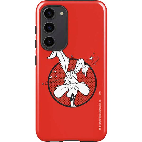 Looney Tunes Wile E Coyote Stars Galaxy S23 Plus Pro Case