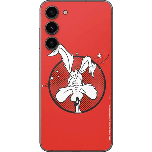 Looney Tunes Wile E Coyote Stars Galaxy S23 Plus Skin