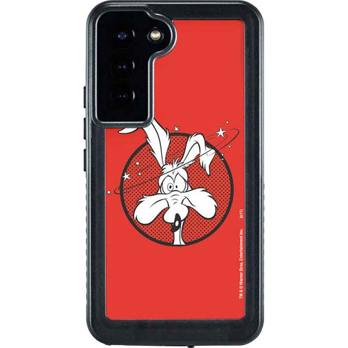 Looney Tunes Wile E Coyote Stars Galaxy S23 Plus Waterproof Case