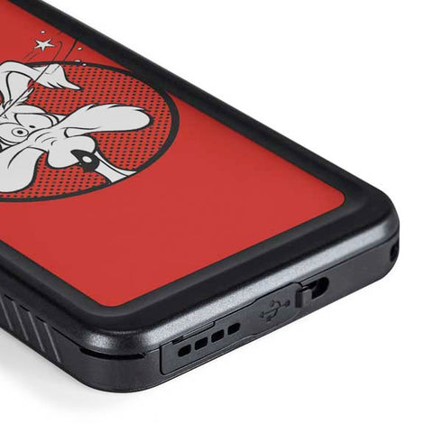Looney Tunes Wile E Coyote Stars Galaxy S23 Plus Waterproof Case