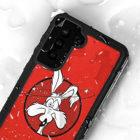 Looney Tunes Wile E Coyote Stars Galaxy S23 Waterproof Case