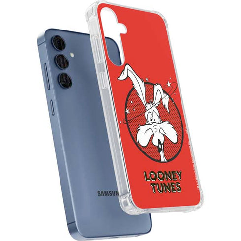 Looney Tunes Wile E Coyote Stars Galaxy S24 Clear Case