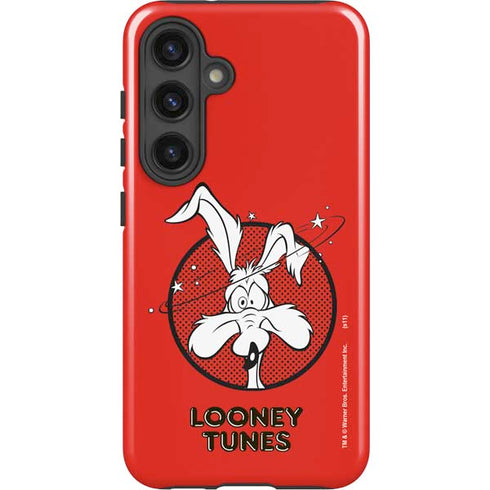Looney Tunes Wile E Coyote Stars Galaxy S24 Plus Impact Case