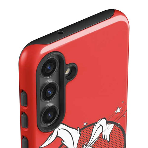 Looney Tunes Wile E Coyote Stars Galaxy S24 Plus Impact Case