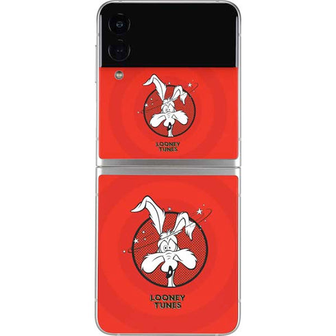 Looney Tunes Wile E Coyote Stars Galaxy Z Flip3 5G Skin