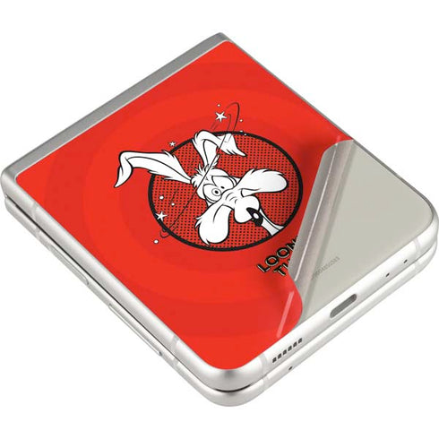 Looney Tunes Wile E Coyote Stars Galaxy Z Flip3 5G Skin