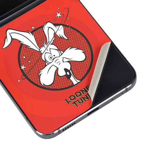 Looney Tunes Wile E Coyote Stars Galaxy Z Flip5 5G Skin