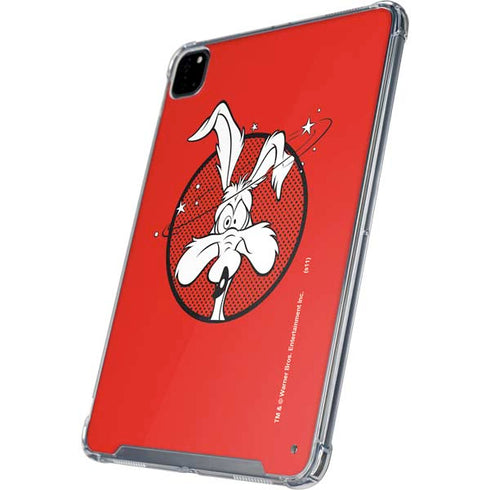 Looney Tunes Wile E Coyote Stars iPad Pro 12.9in (2020) Clear Case