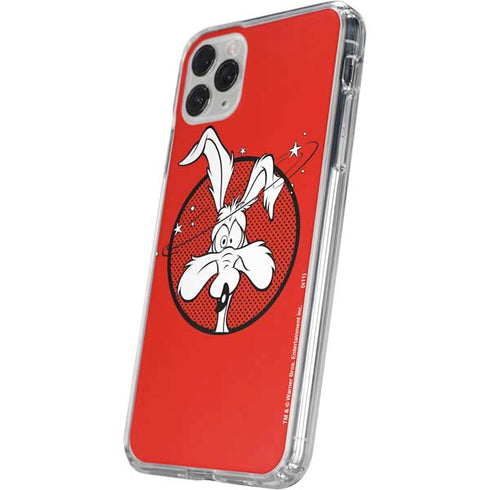 Looney Tunes Wile E Coyote Stars iPhone 11 Pro Clear Case