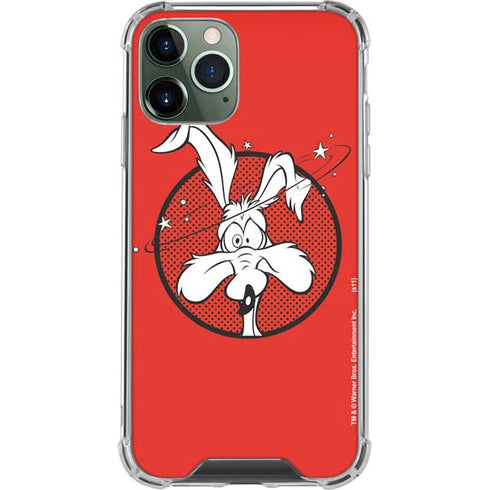 Looney Tunes Wile E Coyote Stars iPhone 11 Pro Max Clear Case
