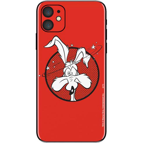 Looney Tunes Wile E Coyote Stars iPhone 11 Skin