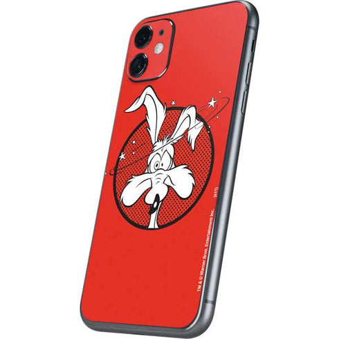 Looney Tunes Wile E Coyote Stars iPhone 11 Skin