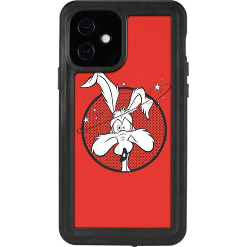 Looney Tunes Wile E Coyote Stars iPhone 12 Waterproof Case