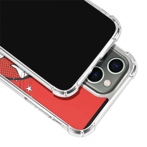 Looney Tunes Wile E Coyote Stars iPhone 13 Pro Clear Case