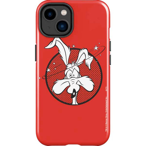 Looney Tunes Wile E Coyote Stars iPhone 14 Plus Impact Case