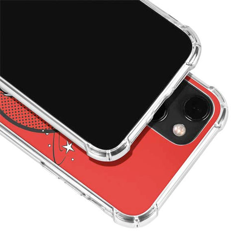 Looney Tunes Wile E Coyote Stars iPhone 14 Plus Clear Case