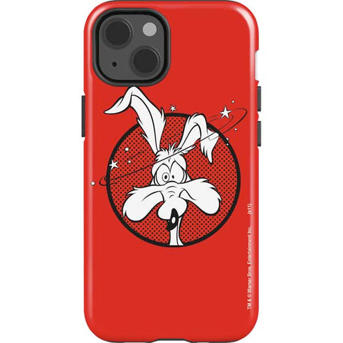 Looney Tunes Wile E Coyote Stars iPhone 15 Impact Case