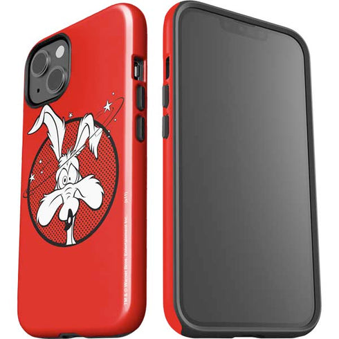 Looney Tunes Wile E Coyote Stars iPhone 15 Impact Case