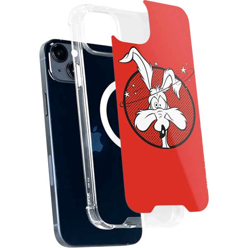 Looney Tunes Wile E Coyote Stars iPhone 14 Plus MagSafe Case
