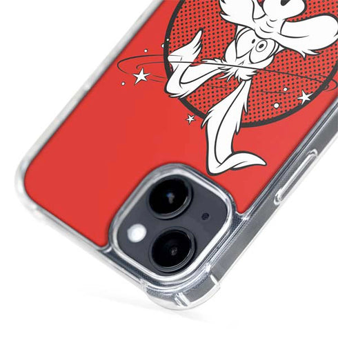 Looney Tunes Wile E Coyote Stars iPhone 15 Plus MagSafe Case
