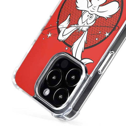 Looney Tunes Wile E Coyote Stars iPhone 15 Pro MagSafe Case