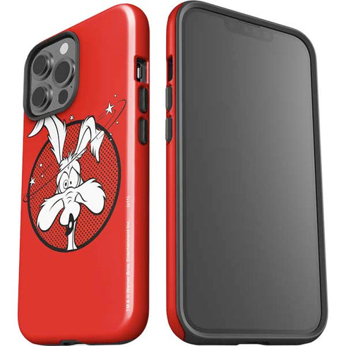 Looney Tunes Wile E Coyote Stars iPhone 15 Pro Max Impact Case