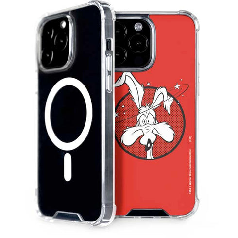 Looney Tunes Wile E Coyote Stars iPhone 15 Pro Max MagSafe Case