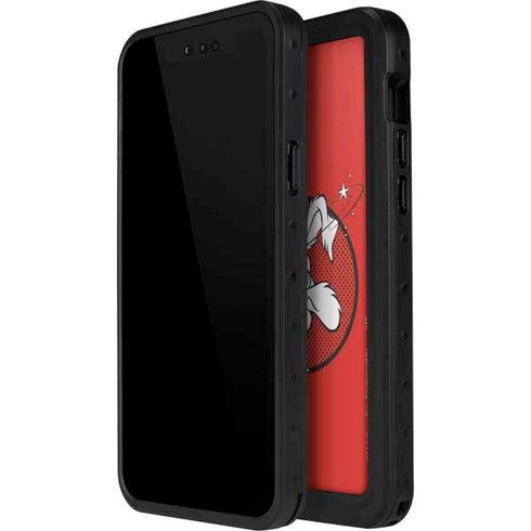 Looney Tunes Wile E Coyote Stars iPhone 14 Pro Max Waterproof Case